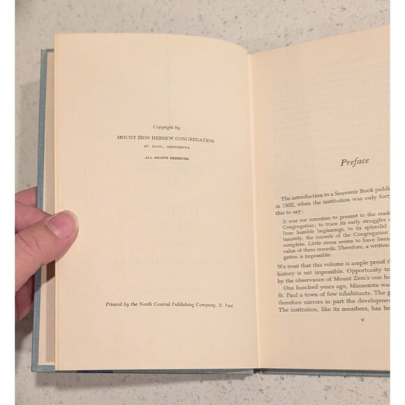 Mount Zion 1856-1956 The First Hundred Years Hardcover Book - Picture 4 of 8